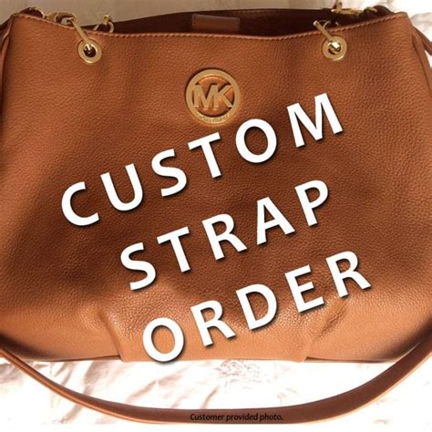 how to attach shoulder strap to michael kors bag|michael kors strap replacement tote.